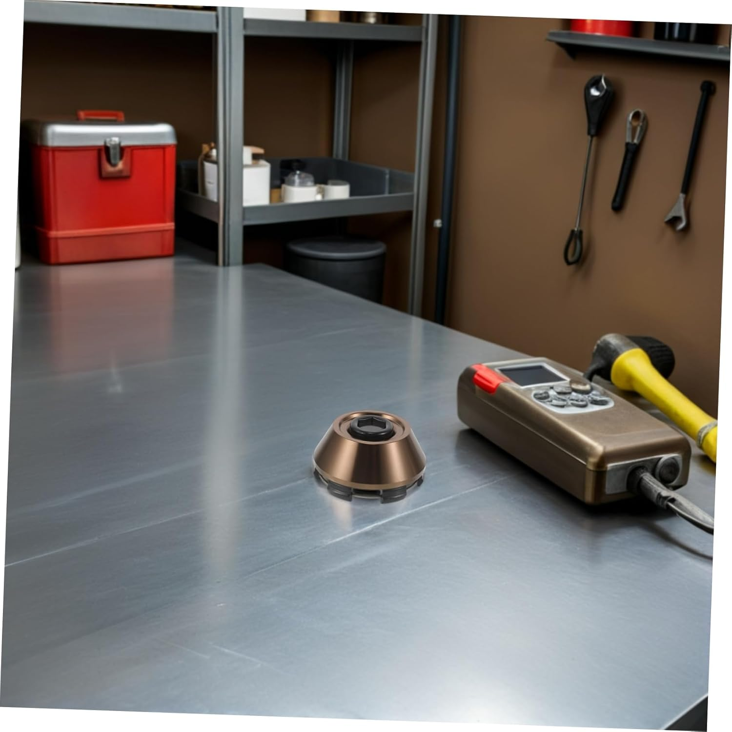 PERSELOSO Aluminum Car Wheel Center Caps Inner Diameter for Racing Cars Durable Lightweight Alloy Hub Covers Vehicle Accessory Automotive Replacement Parts Easy Installation Copper Color image number 1