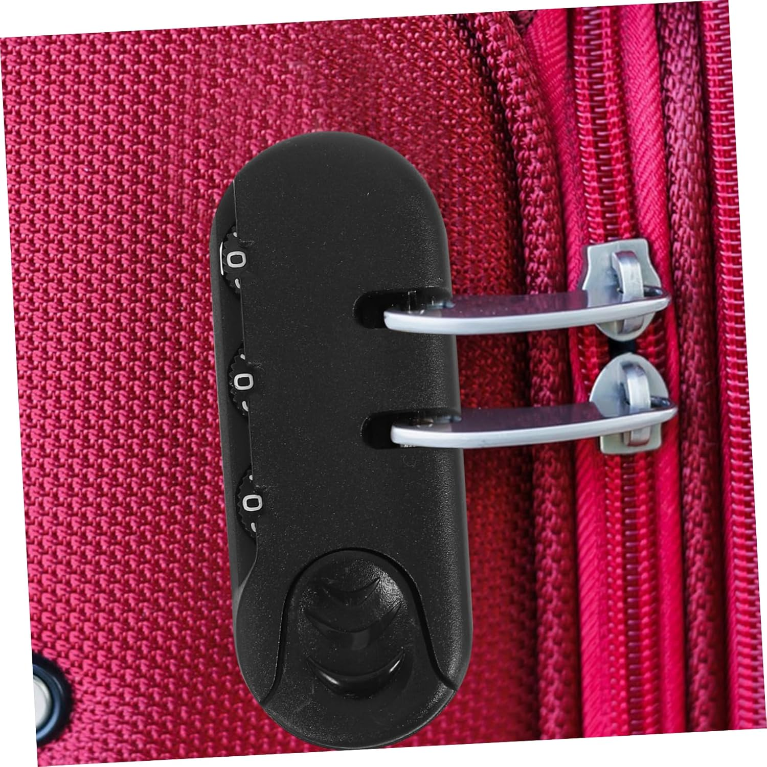 WESIEVYA 3Pcs Luggage Lock Suitcase Padlock Combination Password for Backpack Zipper Travel Theft Protection image number 3