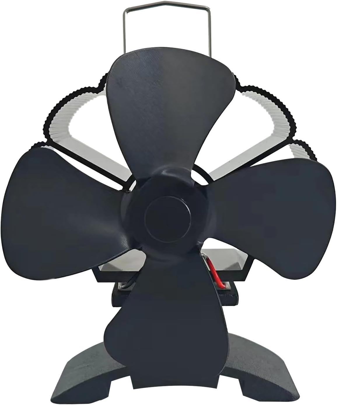 Wood Burner Fan Heat Powered - Heat Powered Thermoelectric Thermal Fan - Non Electric Quiet Fireplace Fans, Wood Stove Accessories image number 5