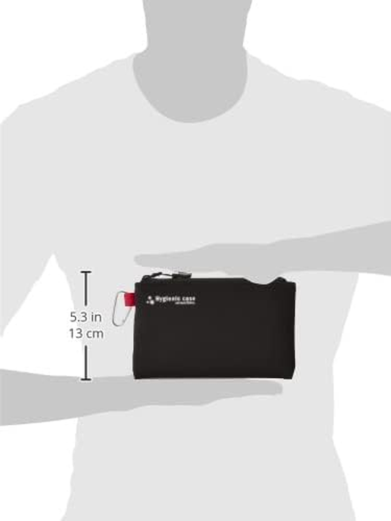 Shifle 34000 Anti-Bacterial Multi-Pouch, Small Storage Case, Black, Black, 中 image number 4