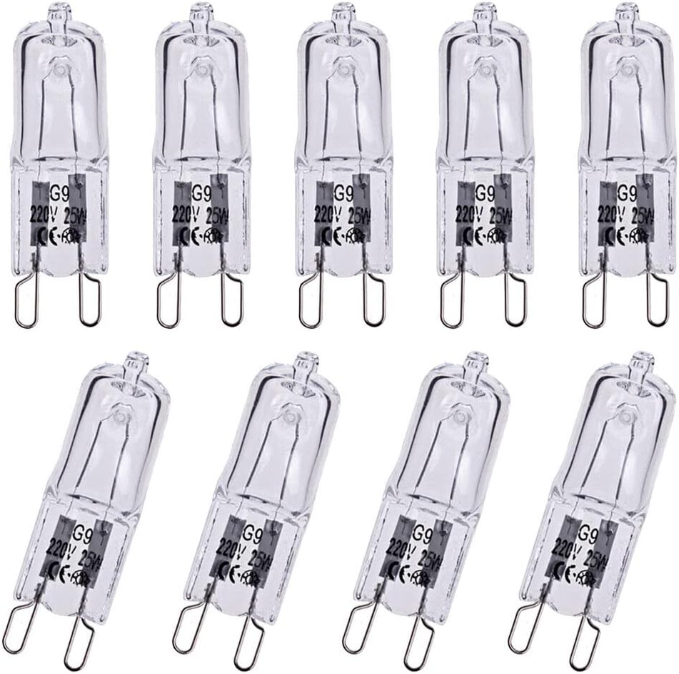 2X 25W G9 Warm White Halogen Oven Dimmable Bi-Pin Light Bulb 220-240V 2000Hr AU image number 2