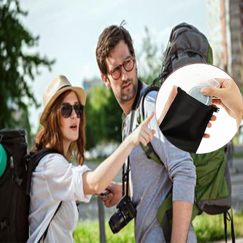 Limcryspp 2 Travel Soap Bag - Waterproof, Leak-Proof, Portable Soap Box, Foldable Shampoo Soap Storage Bag, Perfect for Camping and Travel Enthusiasts (A) image number 5