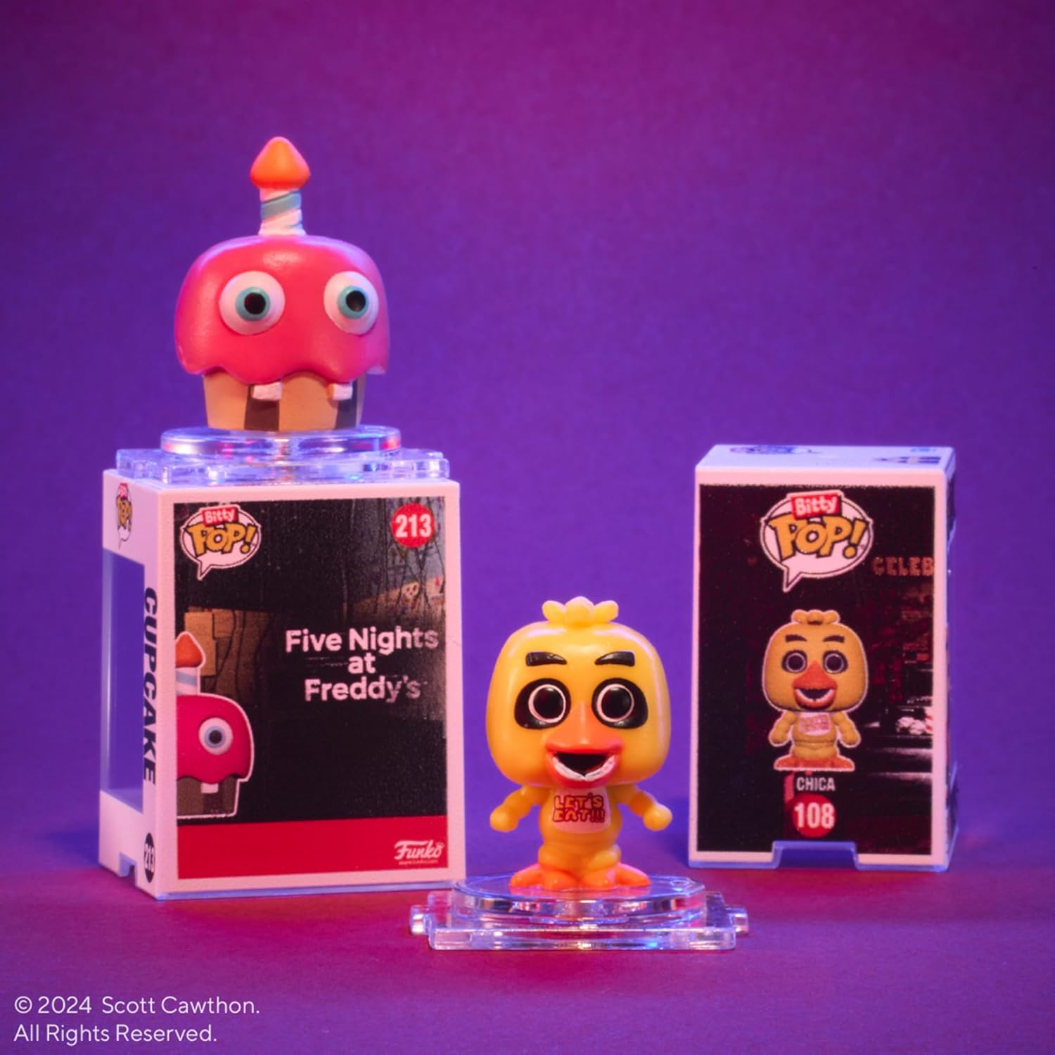 FUNKO Bitty POP!: Five Nights at Freddy'S - Foxy 4-Pack (FNAF) image number 1