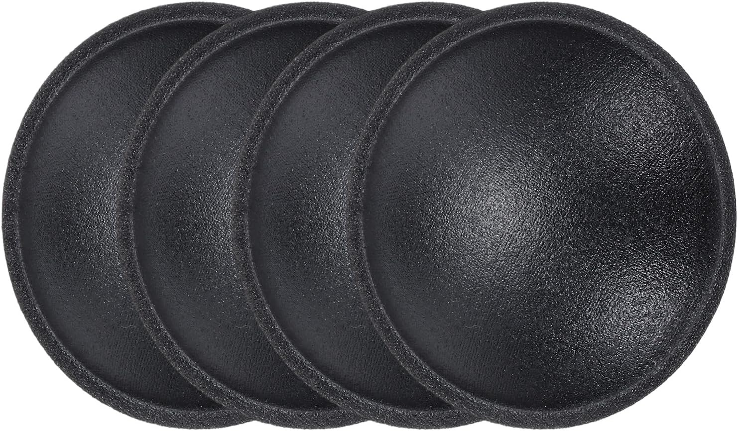 Sourcing Map 2 Pcs Speaker Dust Cap 35Mm/1.4" Outer Diameter Oiled Cloth Cap Dome Cap Subwoofer Coil Cover Caps for Speaker Accessories Repairing image number 3