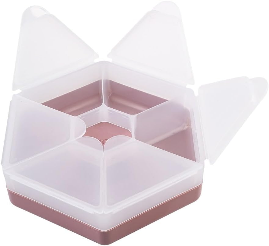 Melii Luxe Hexagon Snackle Box - Pink image number 5