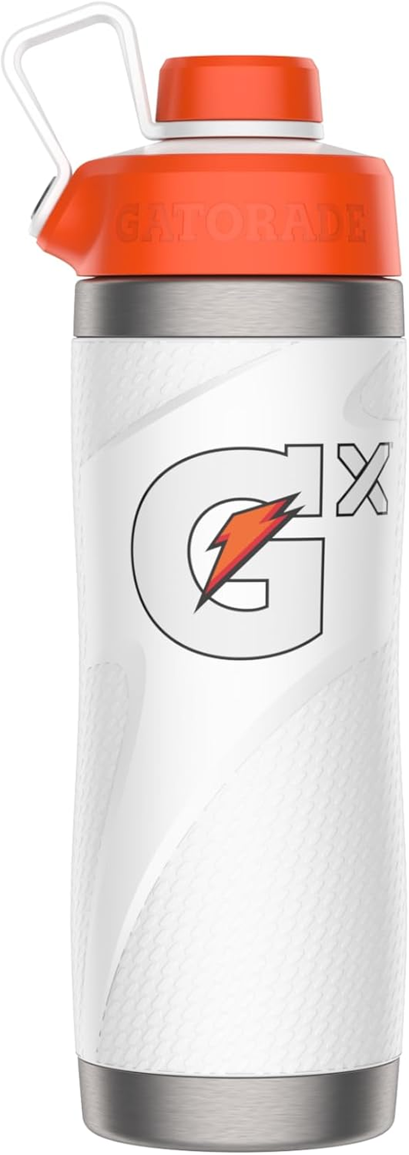 Gatorade Gx Stainless Steel Bottle, White, 32Oz image number 2