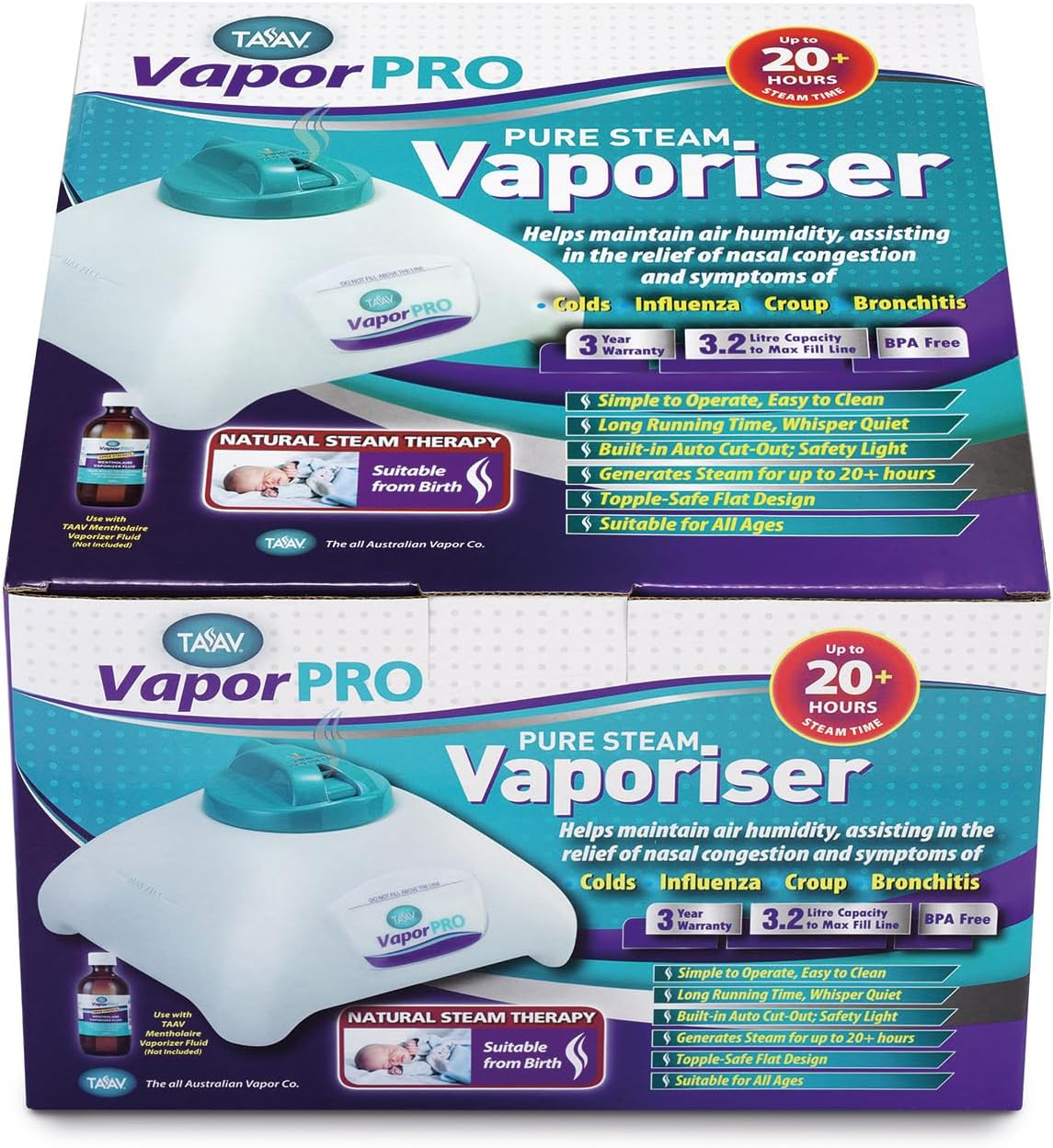 Taav Vaporpro Pure Steam Vaporiser image number 2