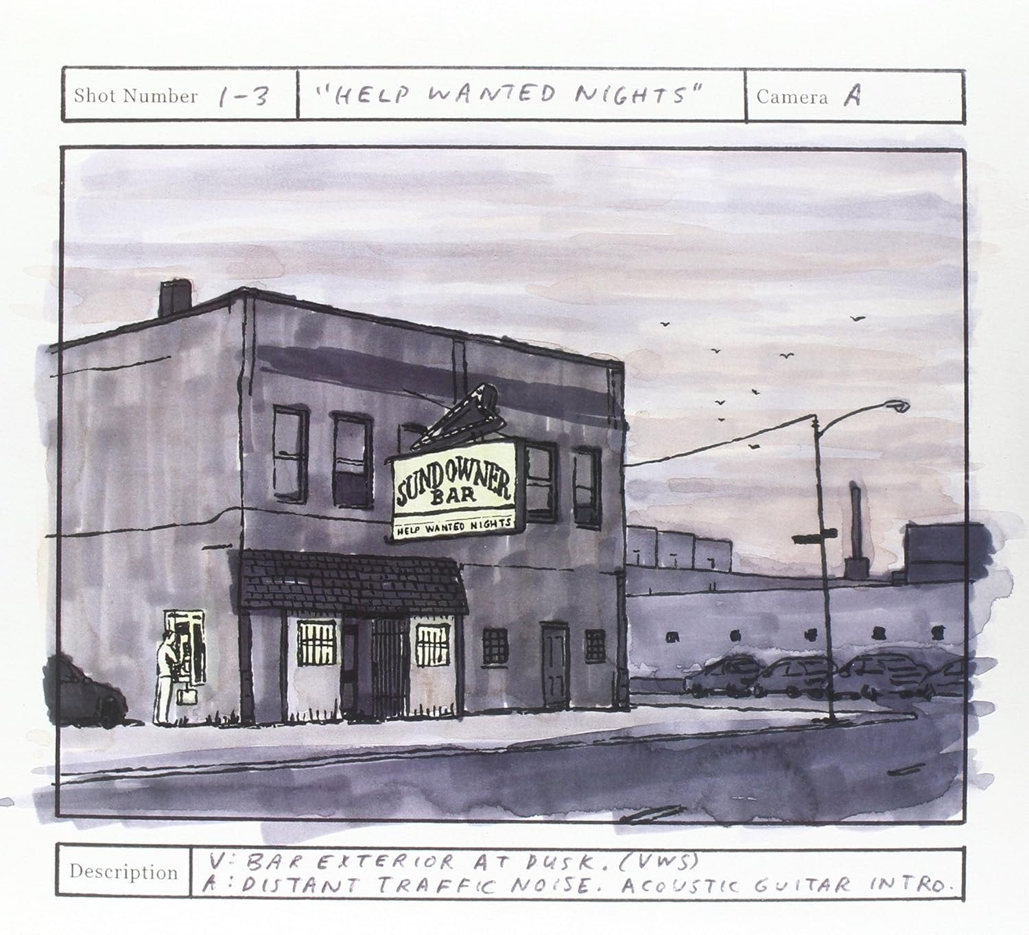 Saddle Creek the Good Life: Help Wanted Nights,, Long Play Vinyl