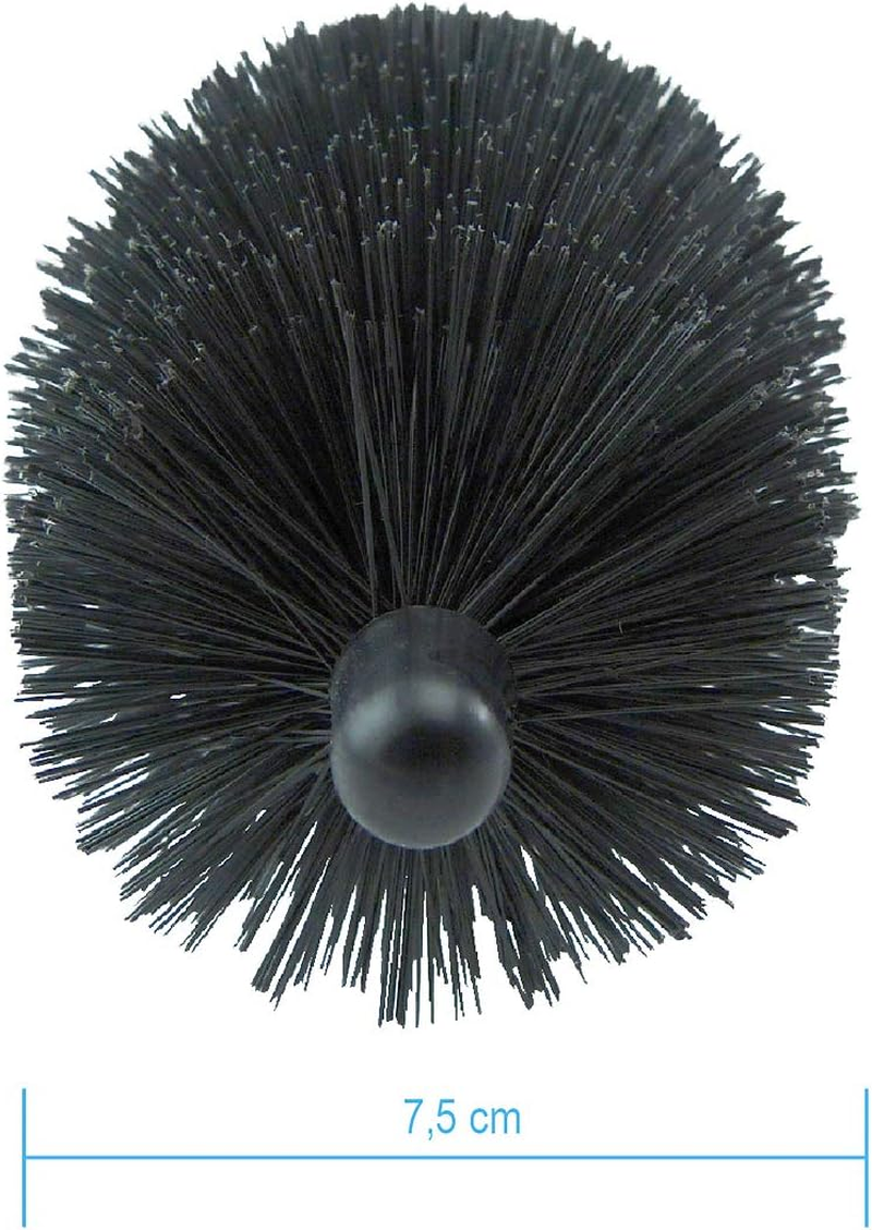 L&P A351-4 Premium Wheel Rim Brush Long Car Motorcycle Rims Aluminium Wheels Brush Gentle Effective 36 Cm Cleaning Brush Wheels Rim Cleaning Care Professional Quality (1 Piece Black Blue)