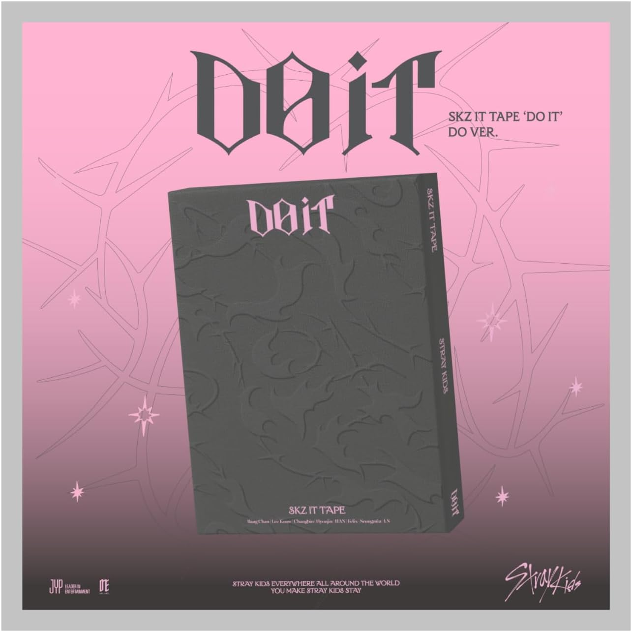 Stray Kids DO IT SKZ IT TAPE Album with Tracking Sealed (DO 2 Version Set : Do+1Accordion) image number 1