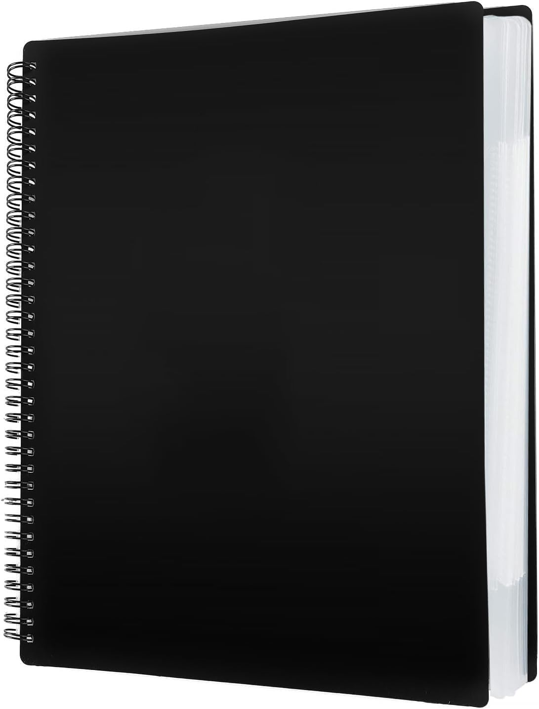 Igolife Sheet Music Folder, 60 Pages Spiral Binder Organizer for Sheet Music Storage, Fits Letter Size 8.5 X 11 In/ A4, Writable Choir Folder image number 2