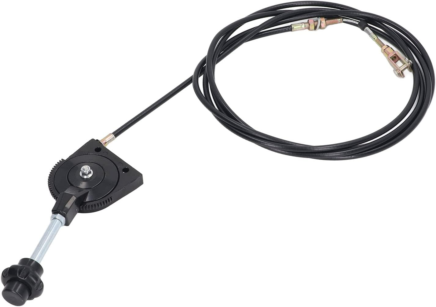 Excavator Manual Throttle Cable, Easy to Install Arbitrary Bending Non-Deformable Excavator Engine Control Cable Anti- Stainless Steel Joint for Use