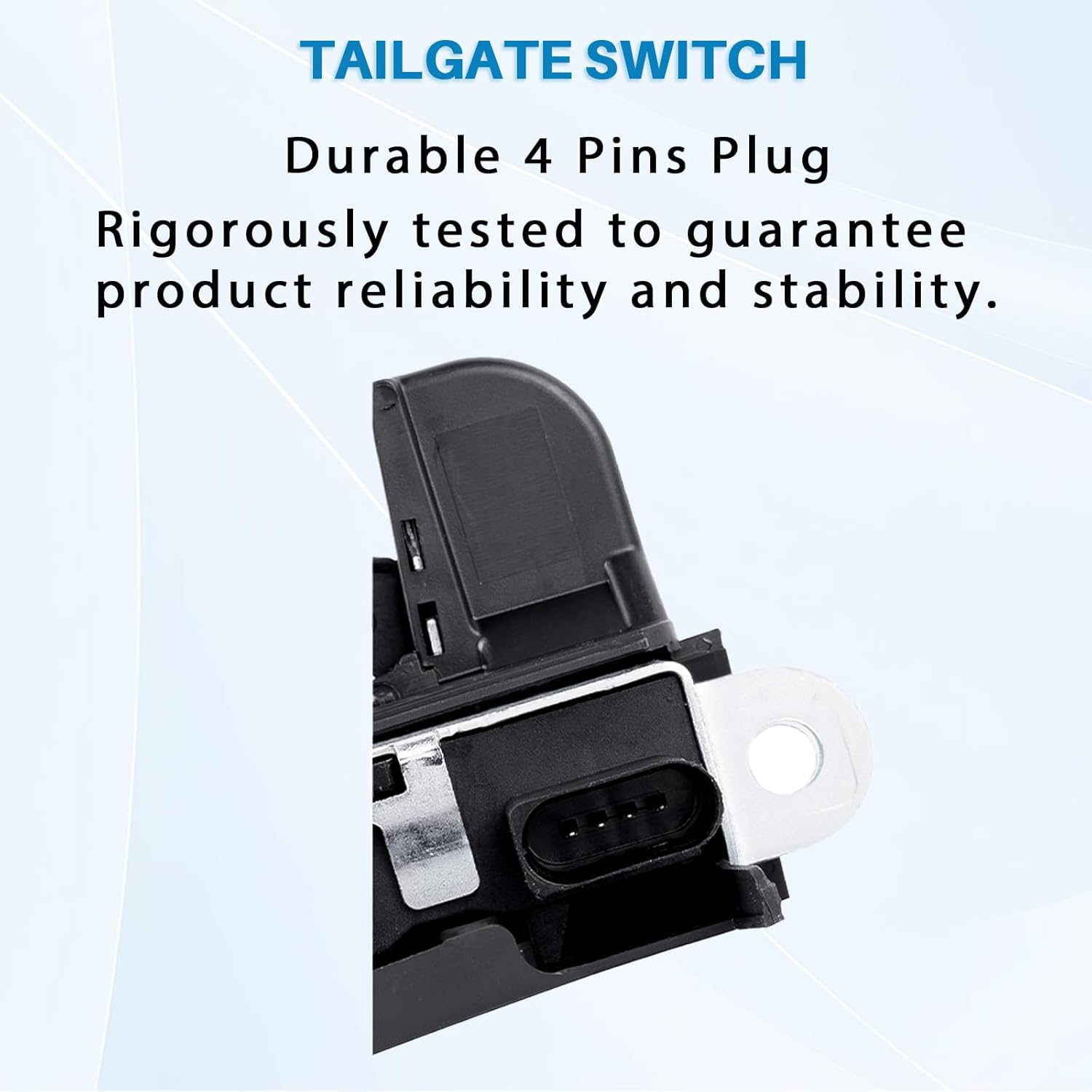 Tailgate Lock, Boot Lock, Latch for Golf Mk7 5G6827505 image number 5