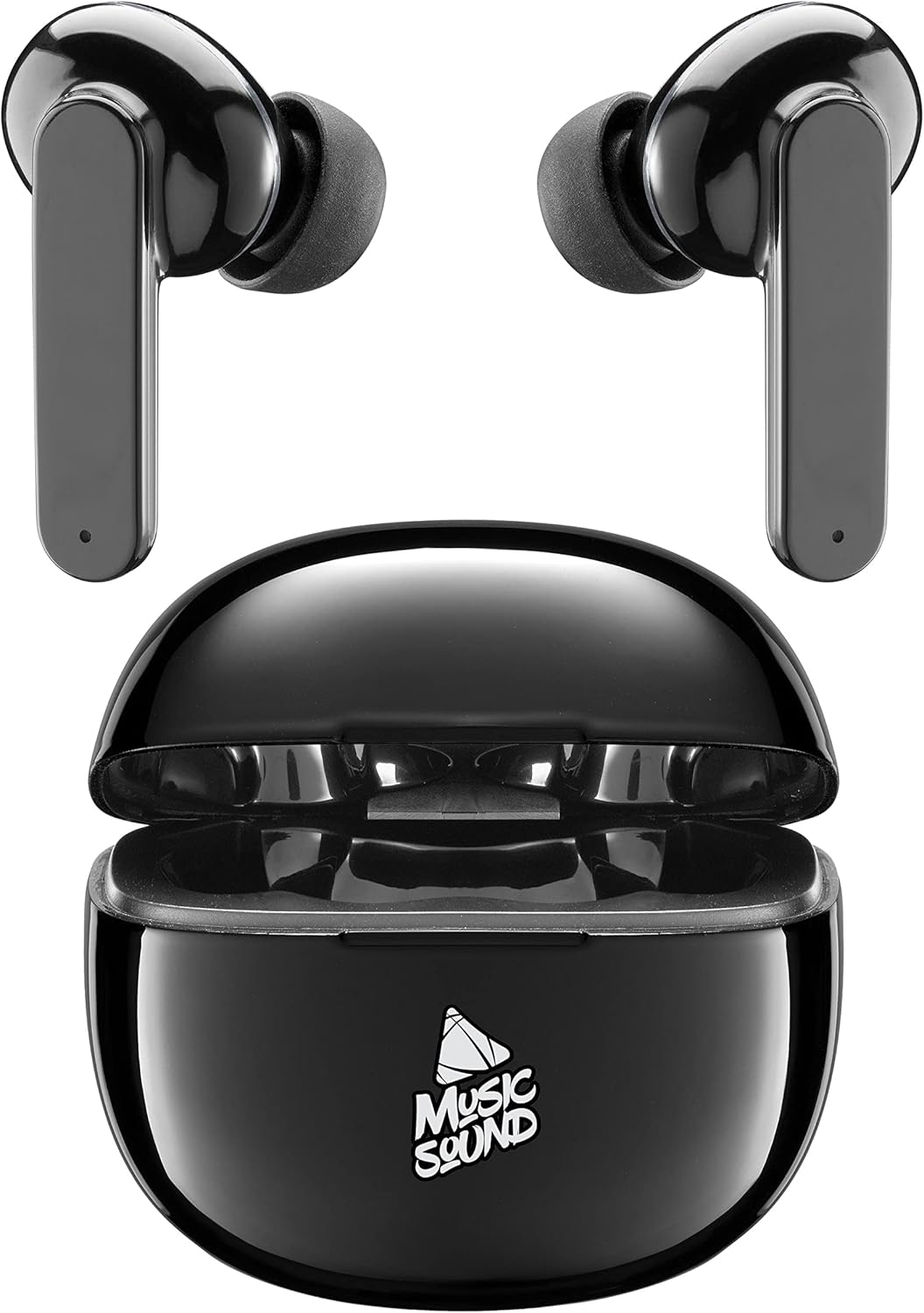 Music Sound | Bluetooth Headphones Wireless Intra-Auriculaires | Casque Bluetooth Intra-Auriculaires Wireless Pour Smartphones Avec &Eacute;tui De Charging 5 Times - Autonomy 5 Hours - Fantasy Fluide