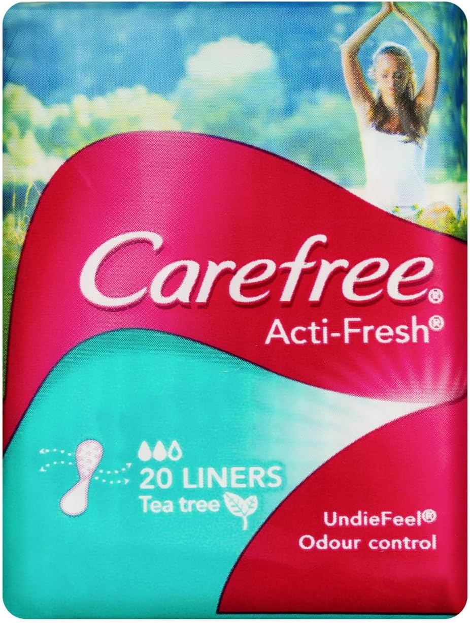 Carefree Tea Tree Acti-Fresh Liners (Pack of 20) image number 3
