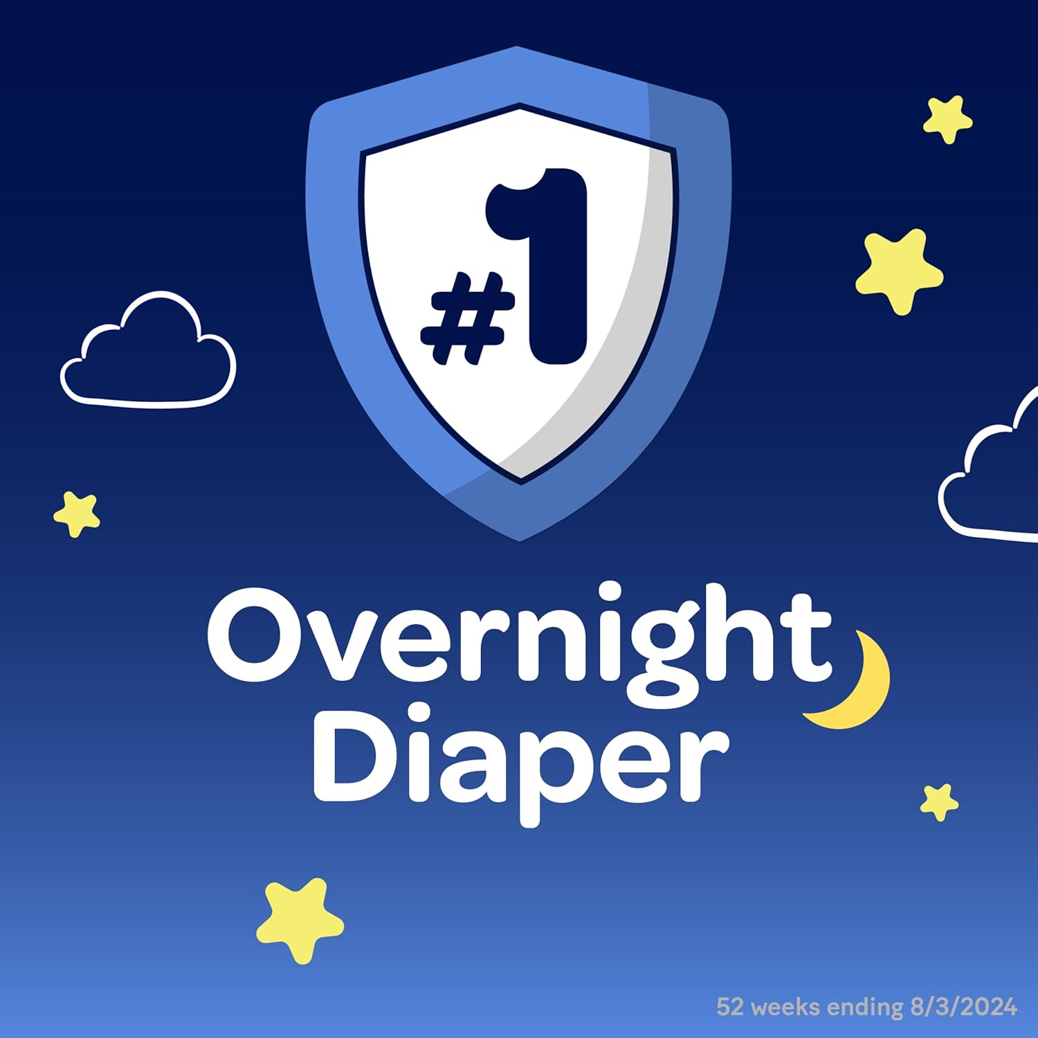 Huggies Overnight Diapers Size 3 (16-28 Lbs), 58 Ct, Overnites Nighttime Baby Diapers image number 5