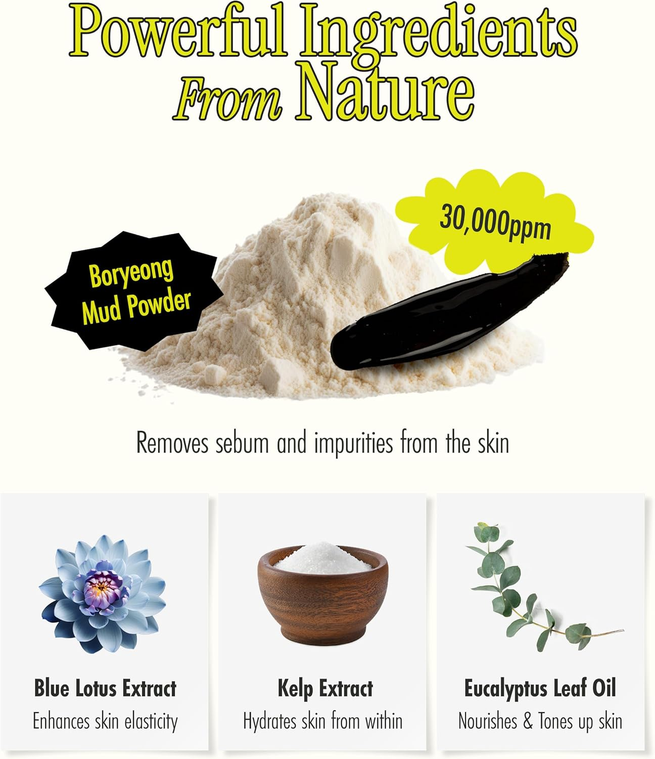 Recovery Mud Peel off Mask by Brmud for Unisex - 3.71 Oz Mask image number 2