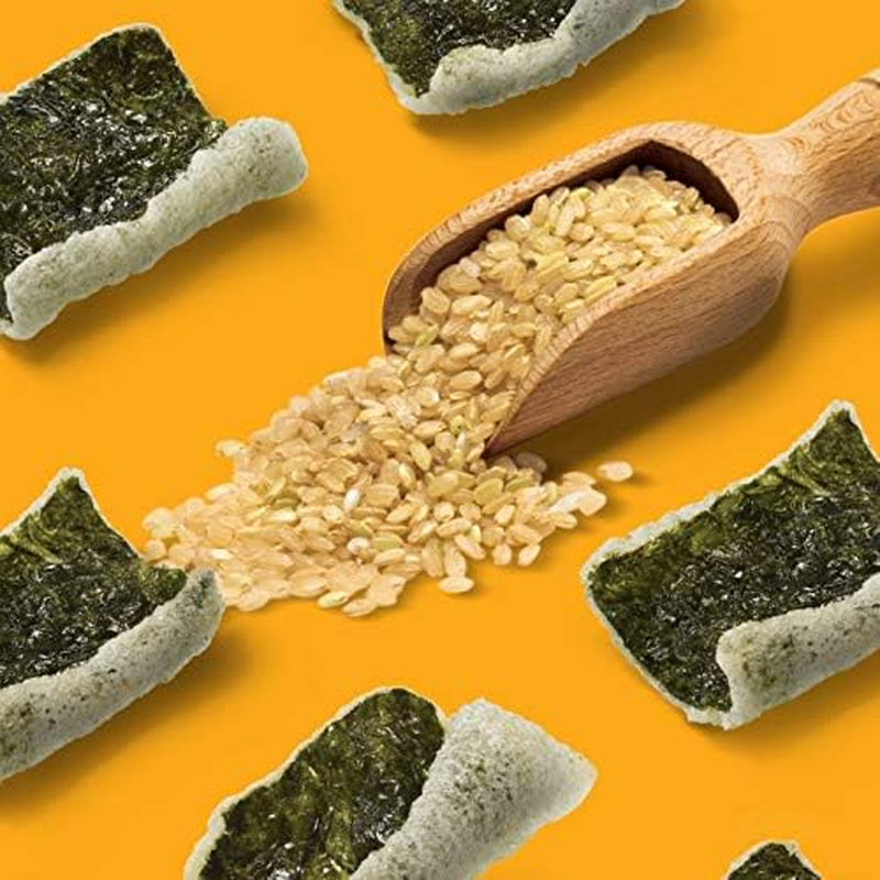 CJ Bibigo Brown Rice Seaweed Chip Snack 40 G image number 5
