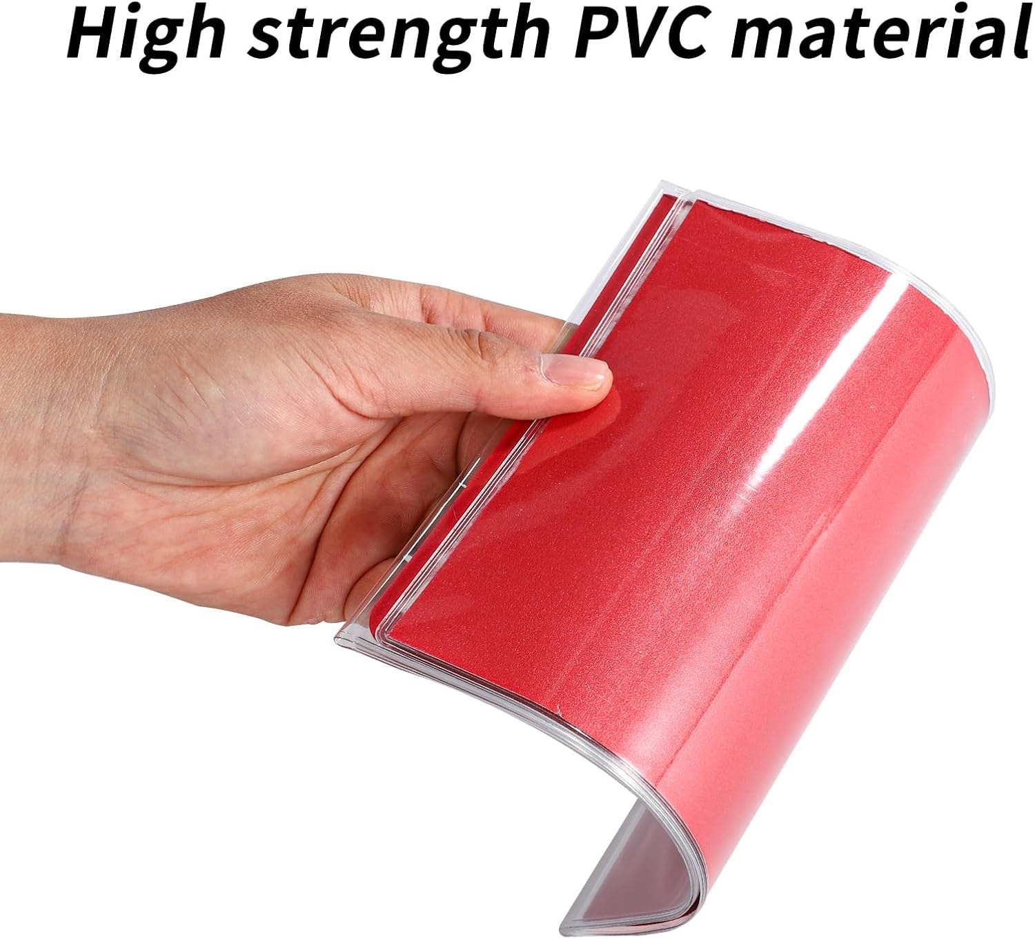 Lyreh 4Pcs Mahjong Card Protector Cover, 6.4X5.3 Inch 2025 Clear Mahjong Card Sleeve PVC Card Holder Case Protector Accessories Gifts image number 2