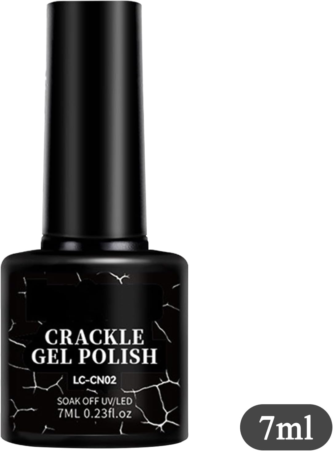 Blooming Gel Nail Polish - Cool Nail Polish | Crackle Gel Lacquer | 7Ml Women&rsquo;S Manicure Supplies, Clear Marble Nail Arts, Fingernail Decor for Salon, Home, Events, Watercolor Design for Prom