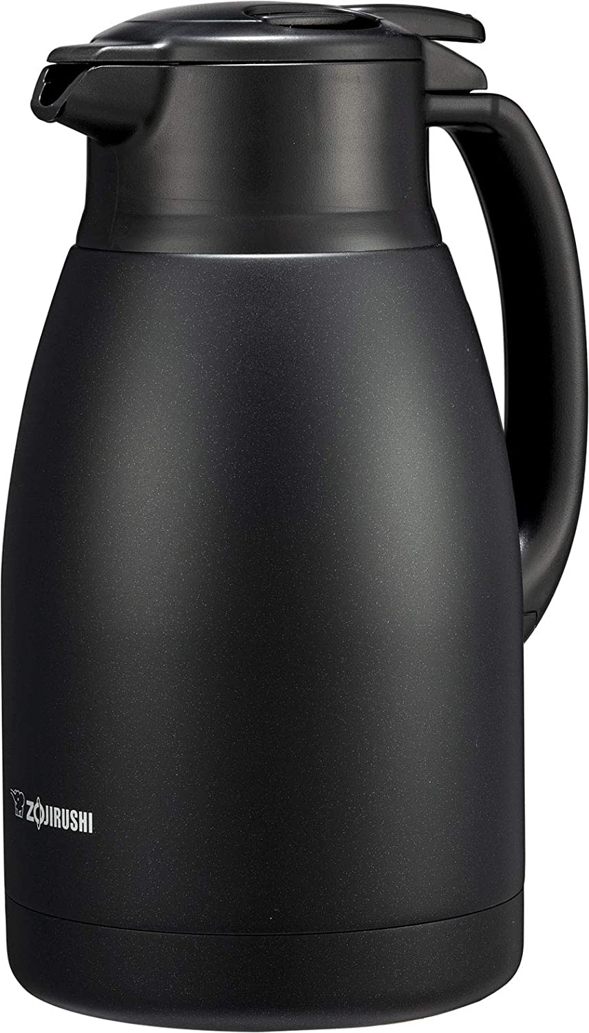 ZOJIRUSHI SH-HC15 Stainless Steel Vacuum Carafe/Handy Pot, BM: Matte Black, 1.5L Capacity image number 6