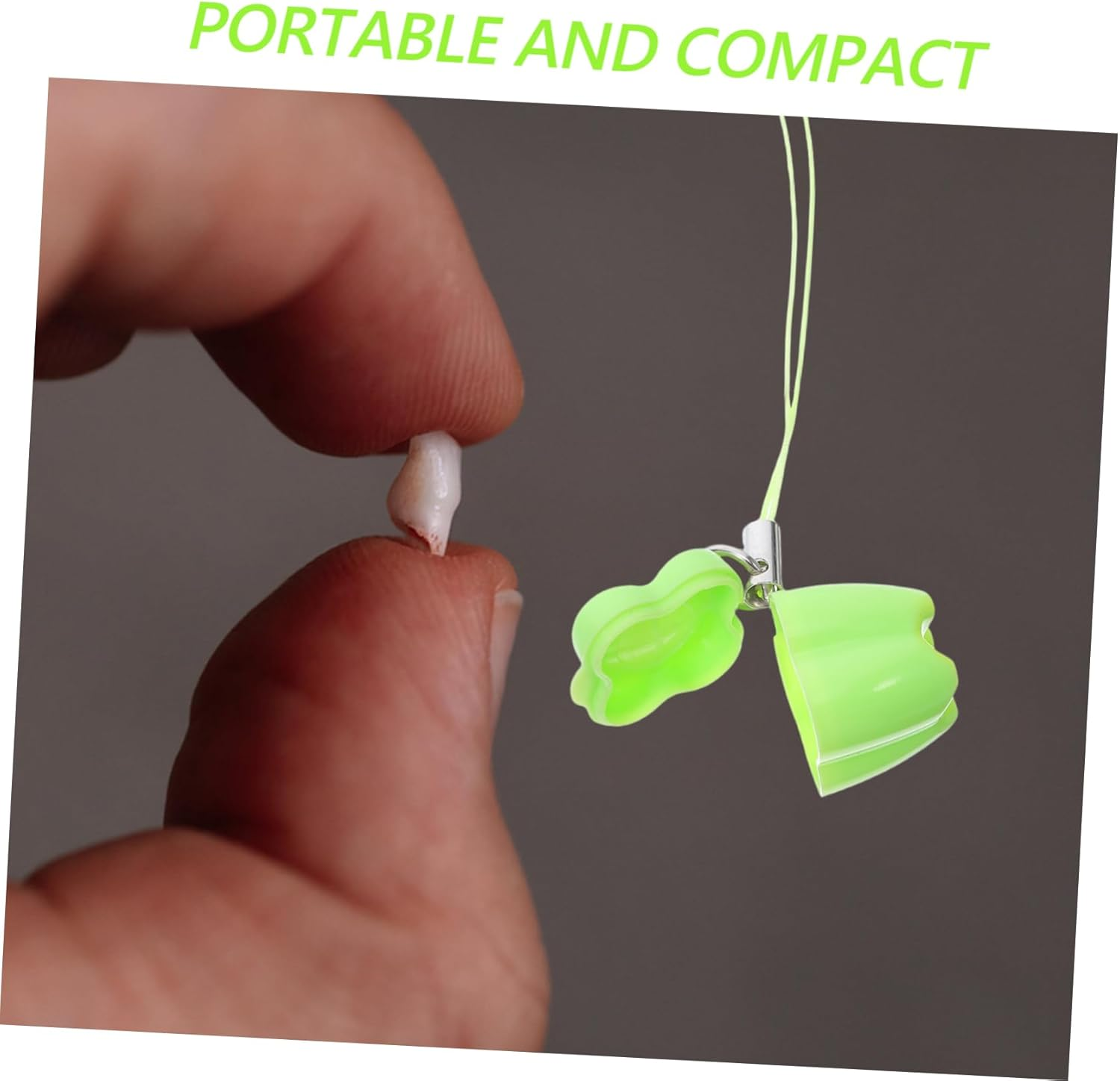 Sosoport 5Pcs Tooth Storage Organizer Box Portable Plastic Tooth Holder Collection for Memory Preservation image number 5