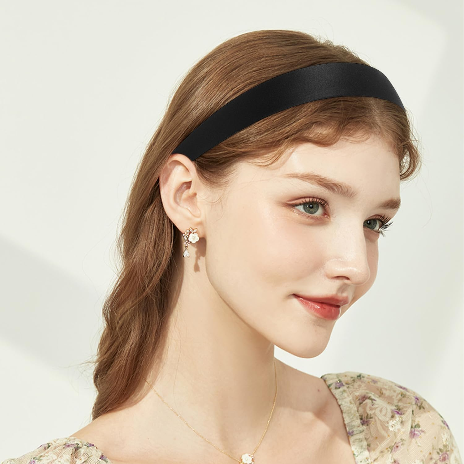 4 Pieces Black Headband, Solid Bang Decoration, Women'S Fashion Hair Accessories, Classic image number 3