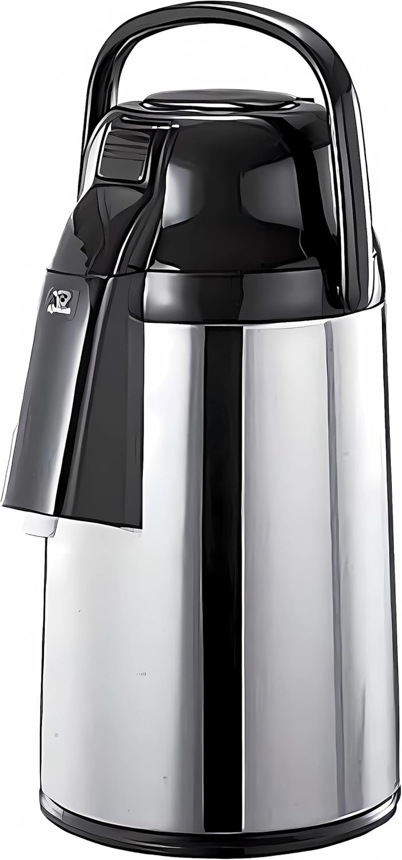 Zojirushi Glass-Liner Air Pot Beverage Dispenser with Swivel Base, 3.0 L, Camellia, VRKE-30N FC, Made in Japan