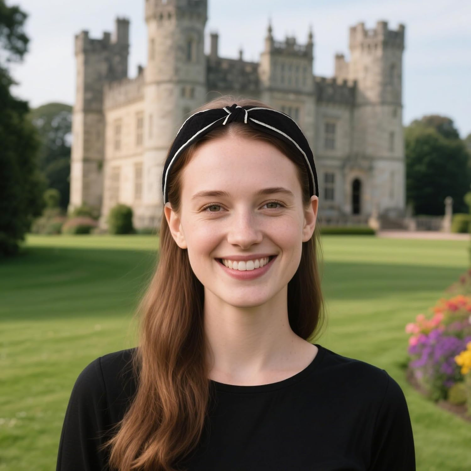 Bumlofa 3 Piece Textured Knot Headbands Women'S Set Headband Wide with Texture Matching Hair Accessories image number 1