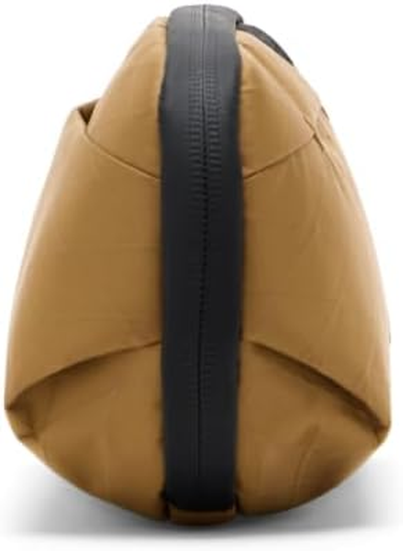 Peak Design Small Wash Pouch, Coyote, Ocean Edition, Travel Toiletry Bag, Upright or Hanging Dopp Kit with Pockets, Magnetic Toothbrush Pocket, Wide Ultrazip Opening, Toiletry Bag for Men and Women image number 4