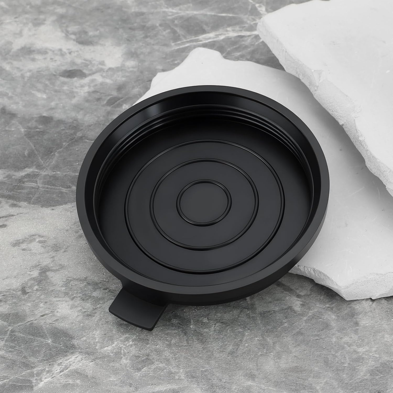 Ecsing Car Headlight Cover Cap 3131855303 5M0941607B Compatible with Volkswagen Golf plus 2005-2013 Black