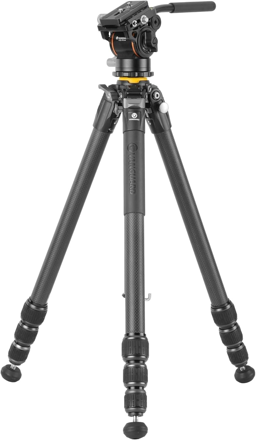 VANGUARD VEO 5 264CV14 - Video Tripod Carbon with VEO PV-14 Video Head - Load Capacity 8 Kg image number 1
