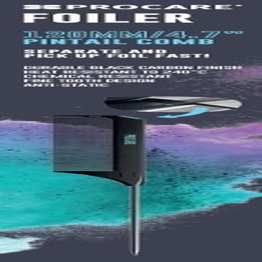 Procare Fast Foiler XL Pin Tail Comb image number 4