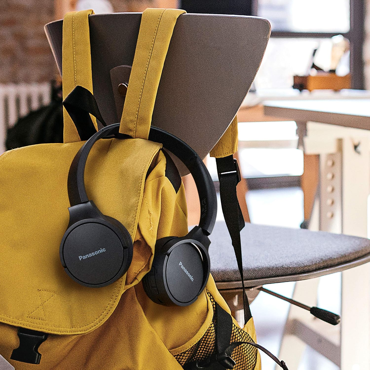 Panasonic On-Ear Wireless Headphones with Bluetooth Connectivity, Black (RB-HF420BE-K), Medium image number 5