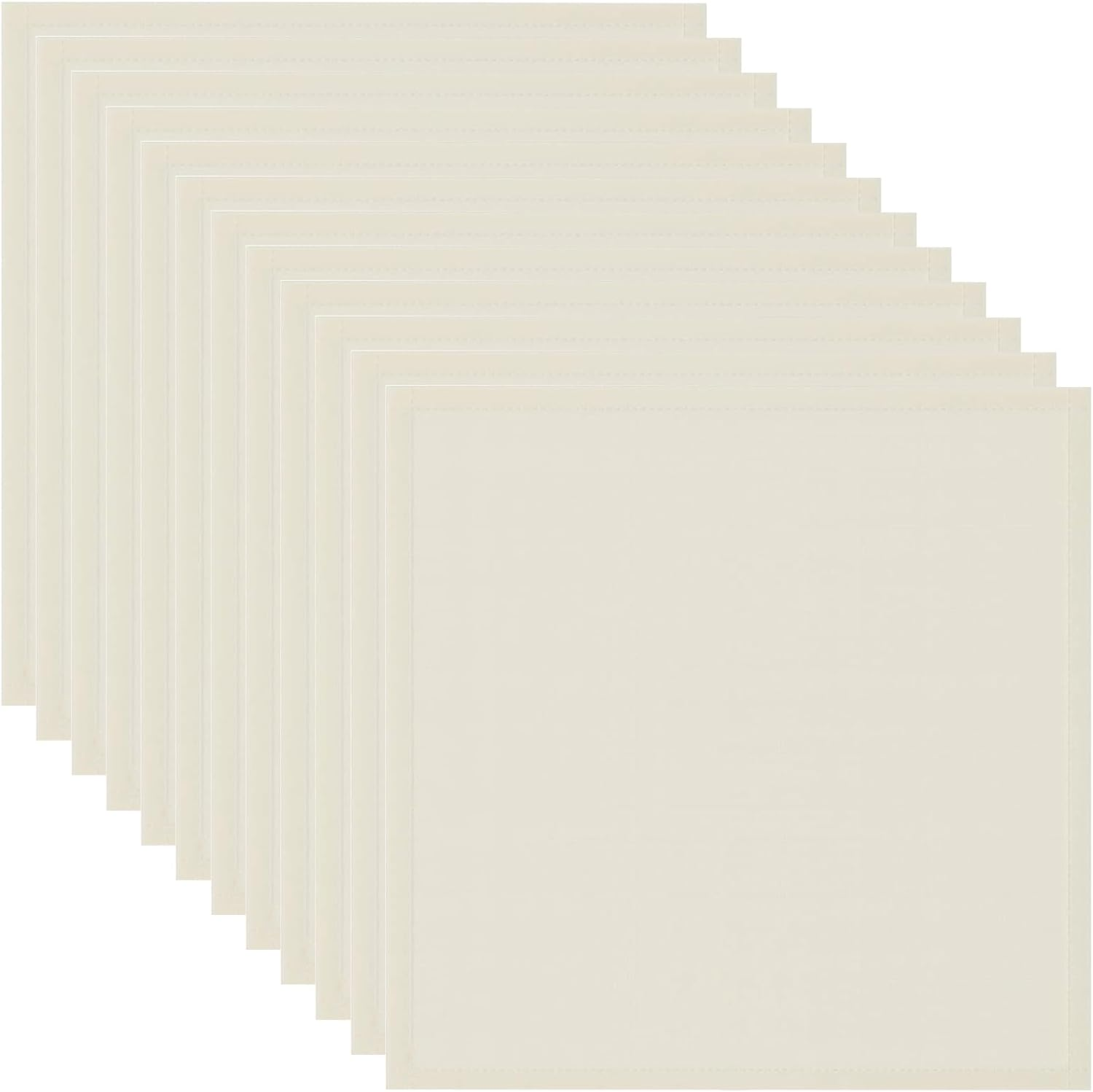 12Pcs Cheese Cloths Natural Unbleached Cotton Cheesecloth, 20 Inch Square Cheese Cloths Reusable Organic Cheesecloth Cotton Cloth Strainer for Coffee Brewing Juicing Straining Cheese Making image number 6