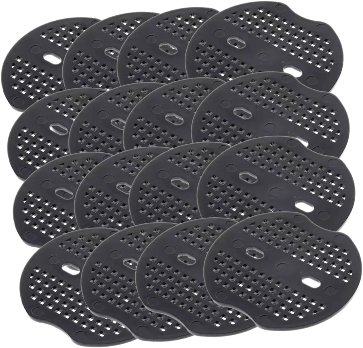 CIMAXIC 100Pcs Mulch Holder Gardening Pad Pad Gasket for Grass and Divider Heavy Duty Ground Anchor for Stakes image number 1