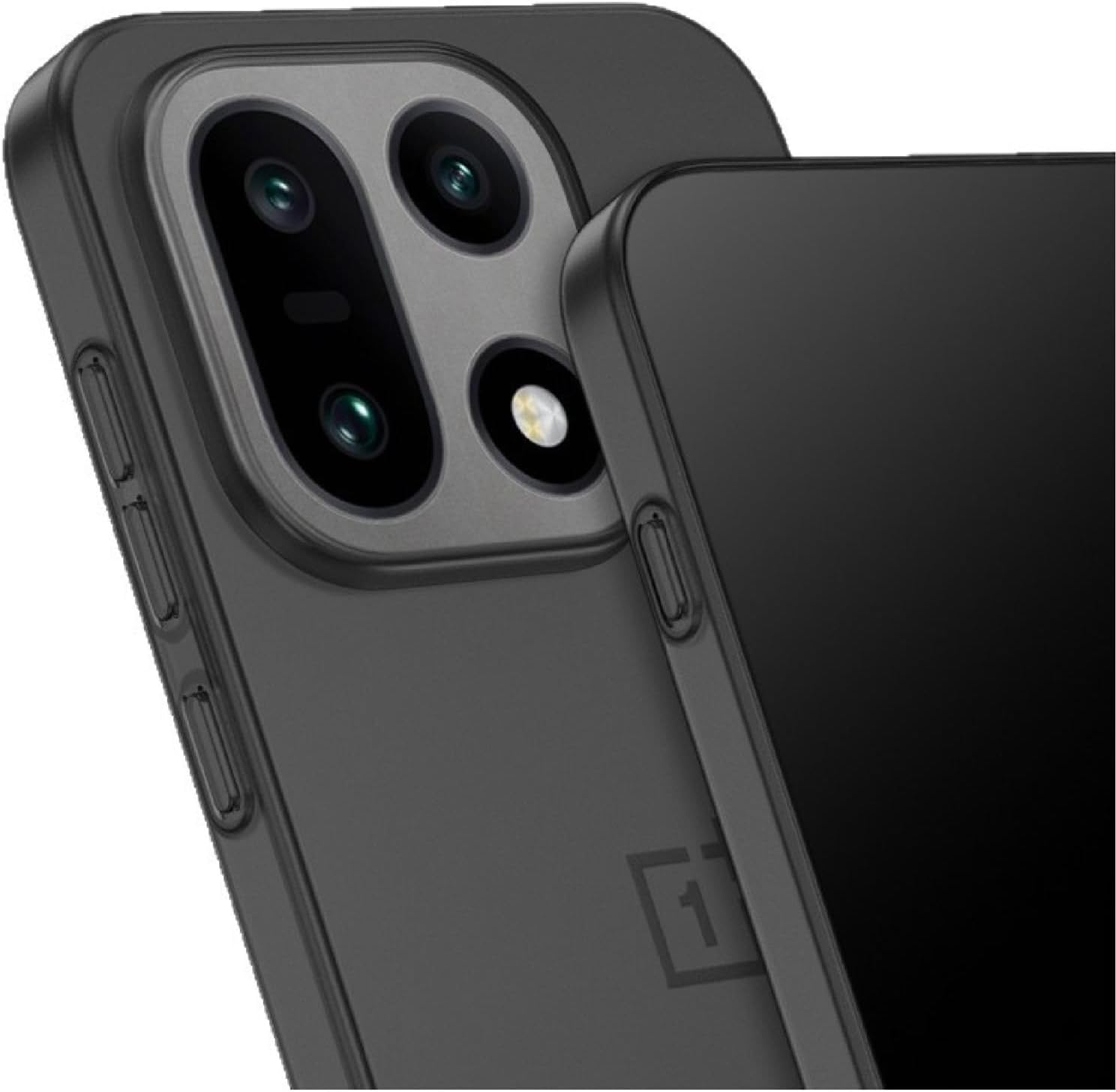 GIOPUEY Case Compatible with Oneplus 15, Hard PC Material Case, Comfortable and Smooth to Touch Mobile Phone Case, Shockproof, Anti-Fingerprint Cover - Translucent image number 3