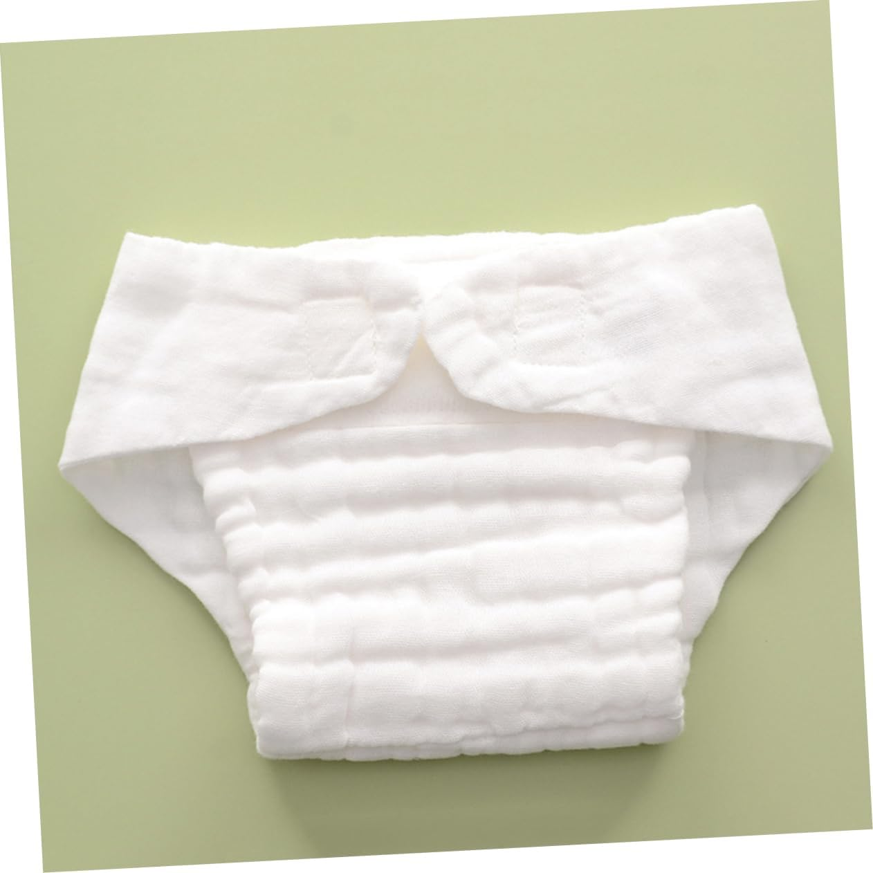 5Pcs Newborn Nappies Reusable Cloth Diaper Inserts Soft Absorbent Cotton Nappy Pads Liners Cloth Insert