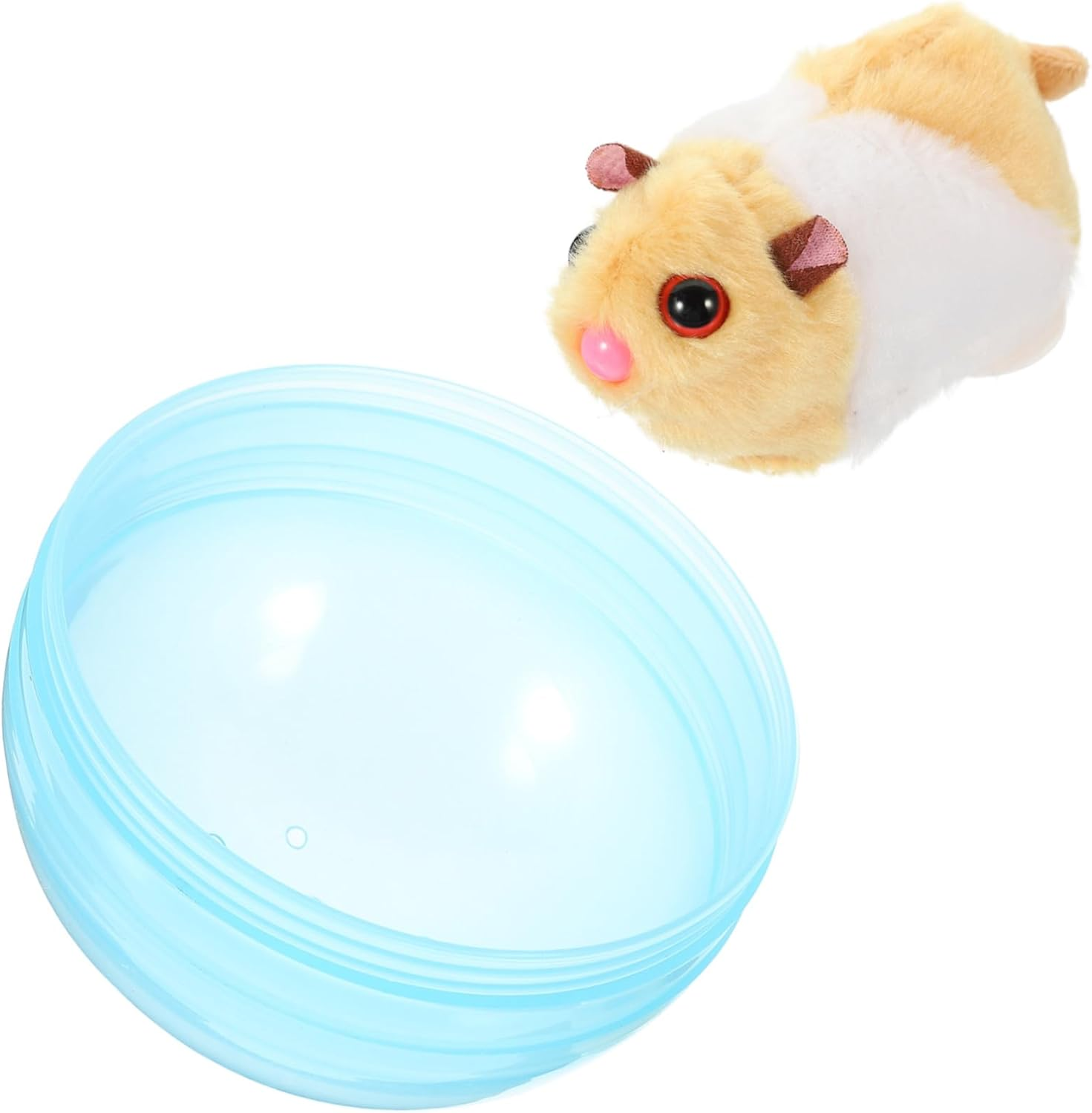 BESPORTBLE Cat Interactive Toy Running Electronic Teaser for Cats Encourages Exercise Curiosity Design for No Batteries Needed