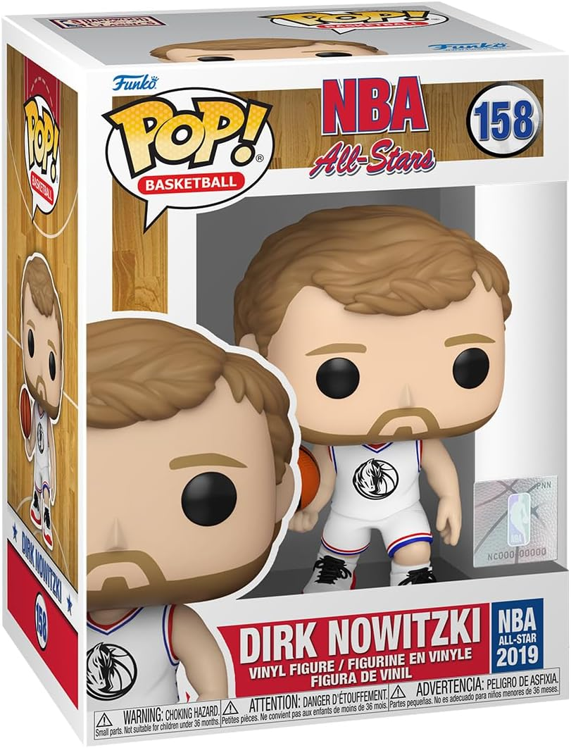 Funko POP! NBA: Mavericks - Dirk Nowitzki (2019) image number 3
