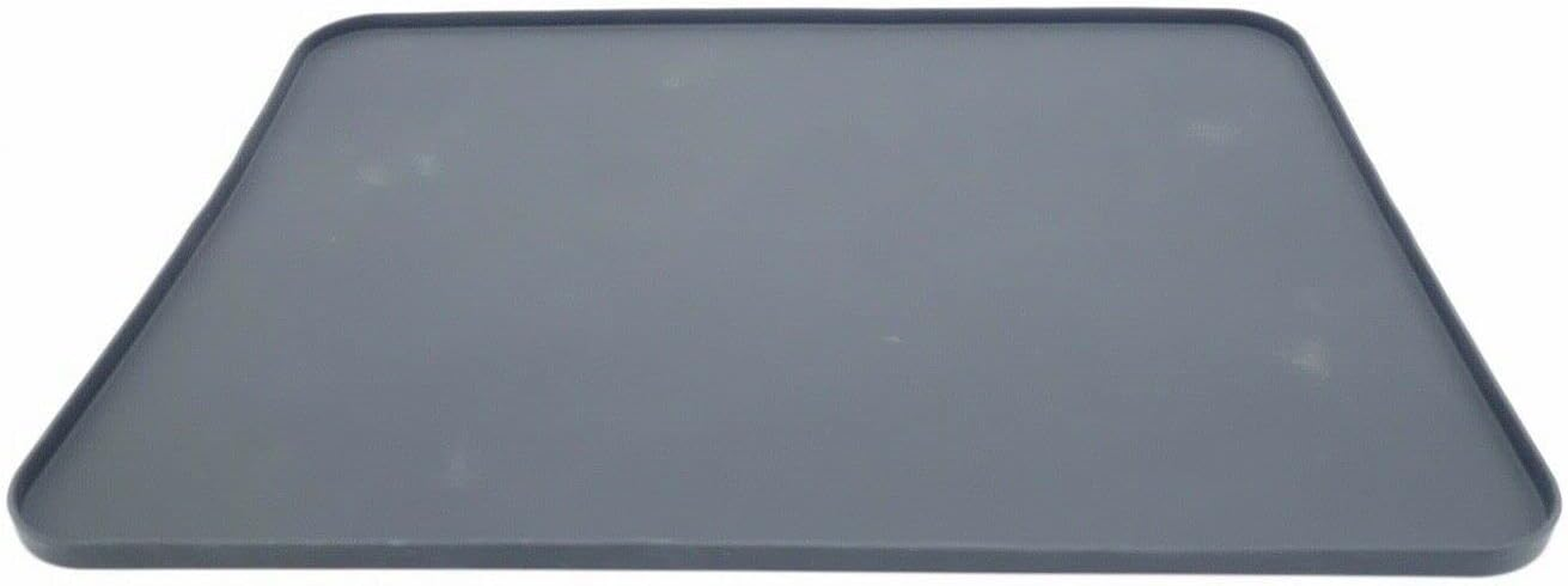 Grey Coffee Tamper Slim Mat - Large 30Cm X 42Cm - Easy Clean - Durable Food Grade Silicone - Stylish for Modern Kitchen Bench Tops - Fits Your Home Grinder and Accessories