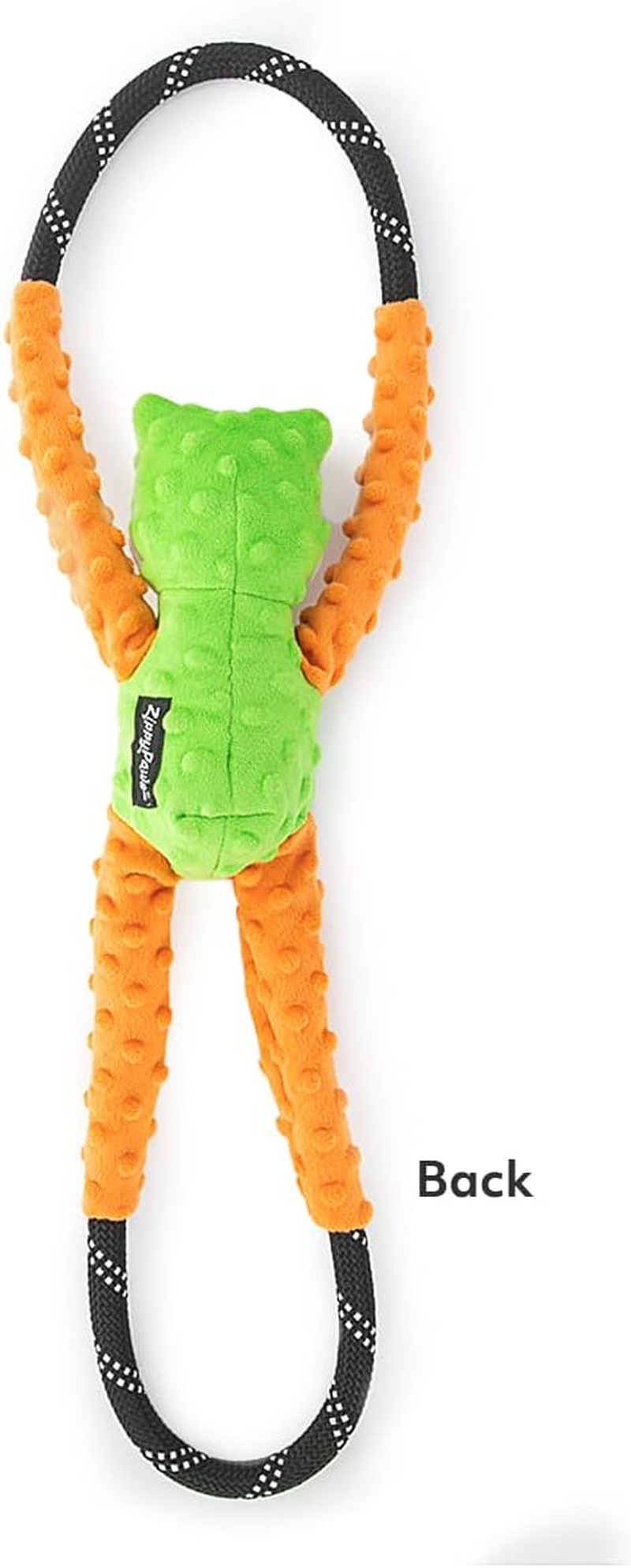 Zippy Paws Plush Dog Toy, - Panda image number 3