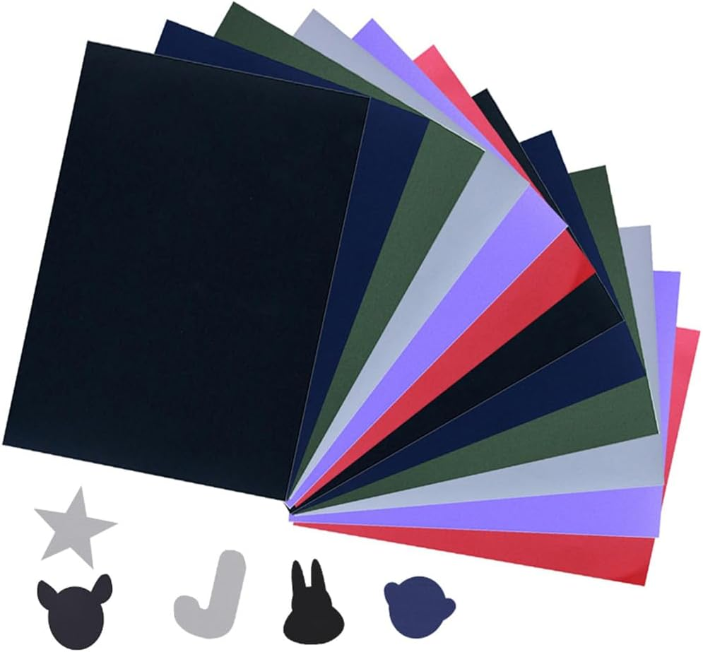 12 Sheets 6 Colors Repair Patches for down Jackets, 7.87X6 in Waterproof Fabric Self Adhesive Nylon Repair Patch Tape Multi Sizes, for Clothing Holes Raincoat Backpacks Tent Sleeping Bag Down image number 6