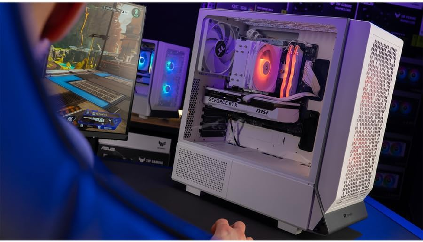 Thermaltake Gaming System Infinity PRO V6 Snow - Intel 14600KF / RTX 5070/ B760 Wifi/ 32GB Ram/Ceres 300 Snow, CA-4J1-00D6WA-A6 image number 4