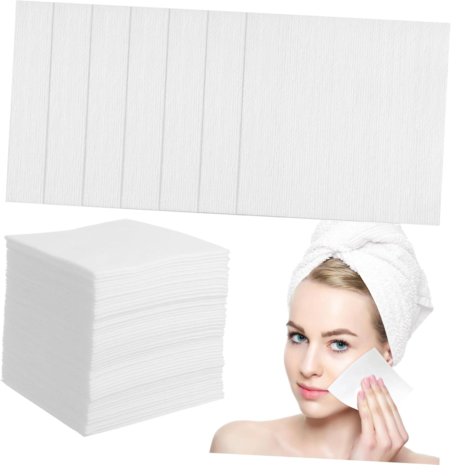 PACKOVE 200Pcs Non Woven Gauze Sponge for Care Soft Highly Absorbent Breathable Supplies for First Aid for All Types of Injuries image number 3