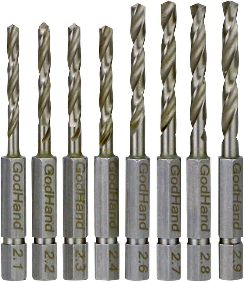 Godhand Tools Quick Attachable Drill Bit D Set (Set of 8)) image number 6