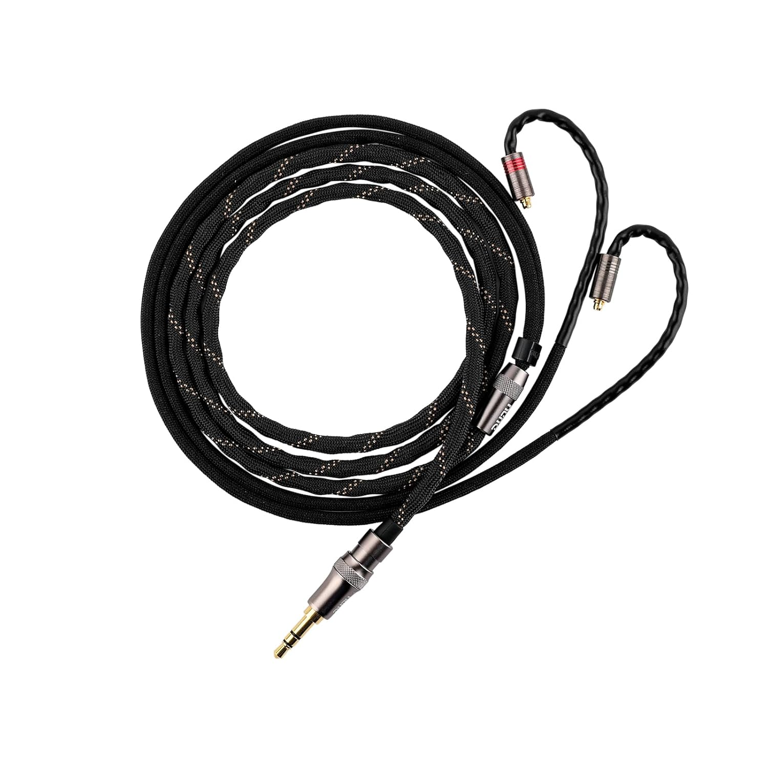 Linsoul DUNU Lyre Mini 24AWG 240-Strand High-Purity OCC Upgraded Hifi Audio Earphone Cable with Q-Lock Mini Plug System for Audiophile Musician (MMCX) image number 1