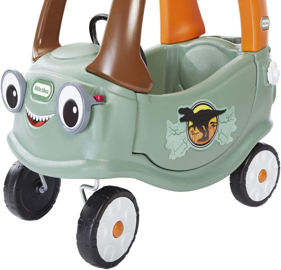 LITTLE TIKES T-Rex Dinosaur Cozy Coupe Ride-On Kids Car Toy image number 5