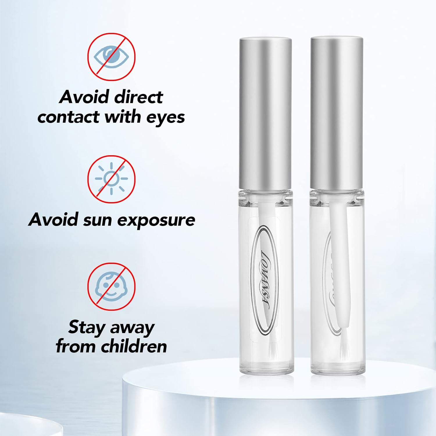 Lomansa Lash Lift Glue 1PCS, Eyelash Lift Glue Adhesive Perming Rod Strong Fix for Lashes and Brows Curl image number 5