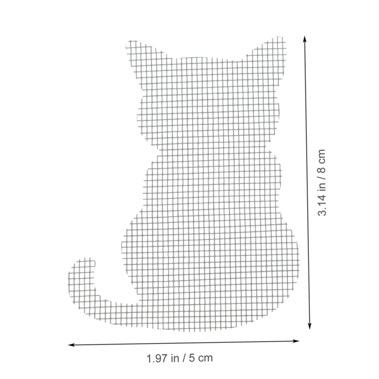 Jojofuny 20Pcs Window Screen Repair Patches Decorative Screen Patches for Insect Prevention image number 5